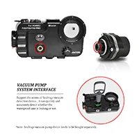 blackcasewithvacuum Seafrogs New For Huawei P20/P30/P30pro Waterproof Housing Professional Diving Underwater Photography 40M Phone Accessrories Case - Цвет: blackcasewithvacuum