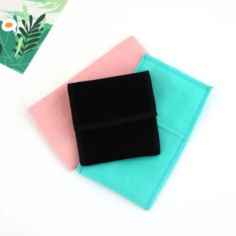 300pcs Jewelry Velvet Bag With Dark Buckle Wedding Packing Envelope Pouch Double Sided NO312 | Дом и сад