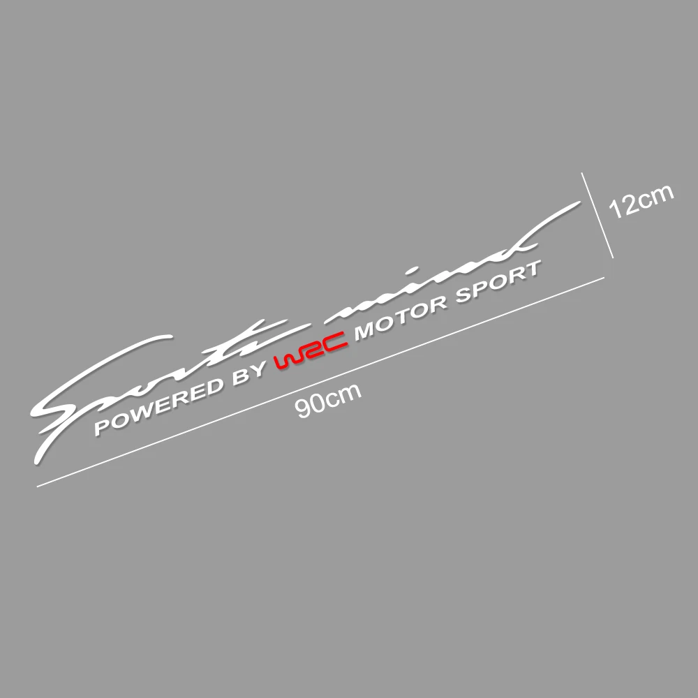 

Car Front Rear Windshield WRC Sticker For Audi A3 A4 B8 B6 B7 Opel Astra Ford Focus 2 3 1 BMW E46 E90 E60 E39 F30 Toyota Peugeot