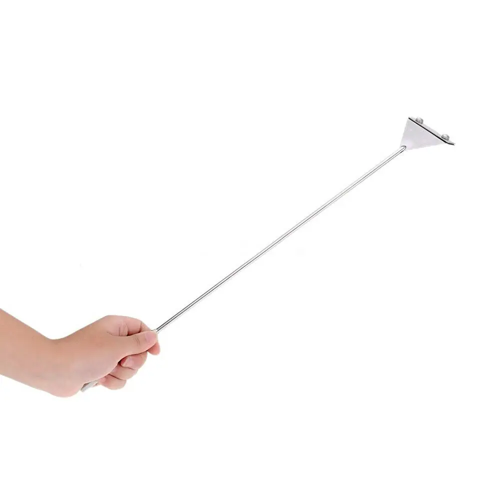 Аквариумный скребок для водорослей из нержавеющей стали живых водных растений