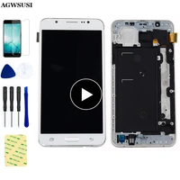 for samsung galaxy j7 2016 lcd touch j710fn lcd display touch screen for samsung j710 sm j710f j710m j710h assembly with frame