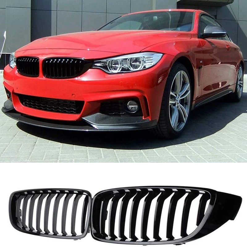 Передняя центр почек решетка гриль замена для BMW серий 4 2013-2018 428I 430I 435I 440I F32 F33 F36 F80