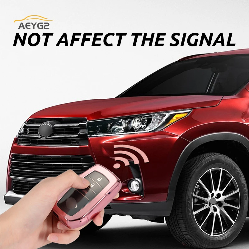 

Soft TPU Car Remote Key Cover Case For Toyota Chr Rav4 Auris Avensis Prius Aygo Camry Corolla Land Cruiser 200 Prado Crown Hilux