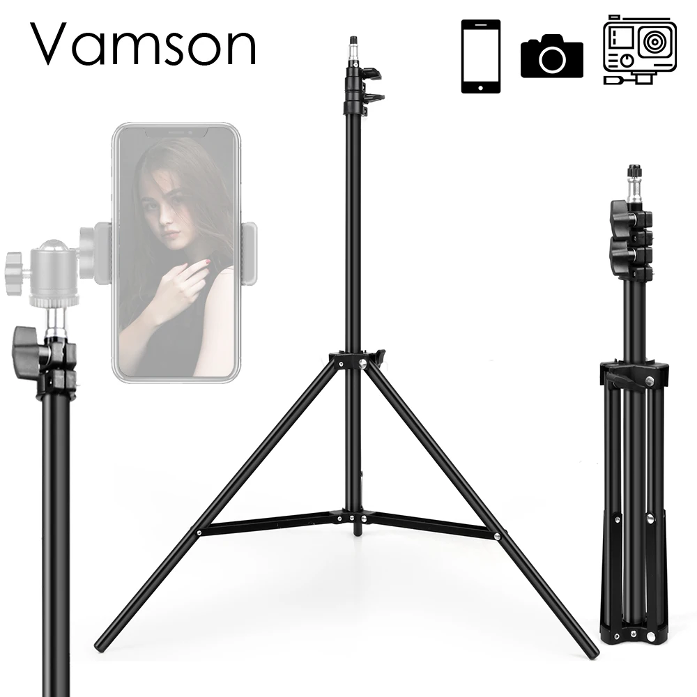 Vamson Портативный штатив подставка для Мобильный телефон камера телефона DSLR