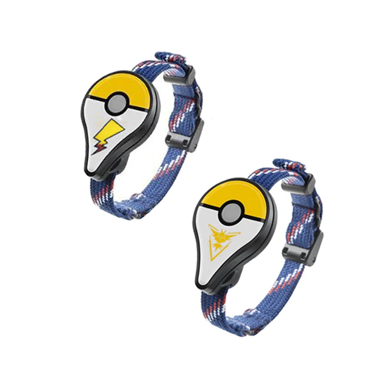 2PCS Авто ловля для Pokemon Go Plus Bluetooth браслет часы аксессуары для игр - Цвет: 2PCS