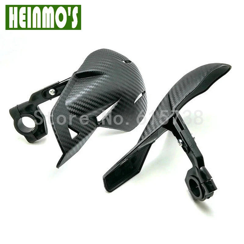 Защита рук мотоцикла углеродное волокно для мотокросса грязи велосипеда