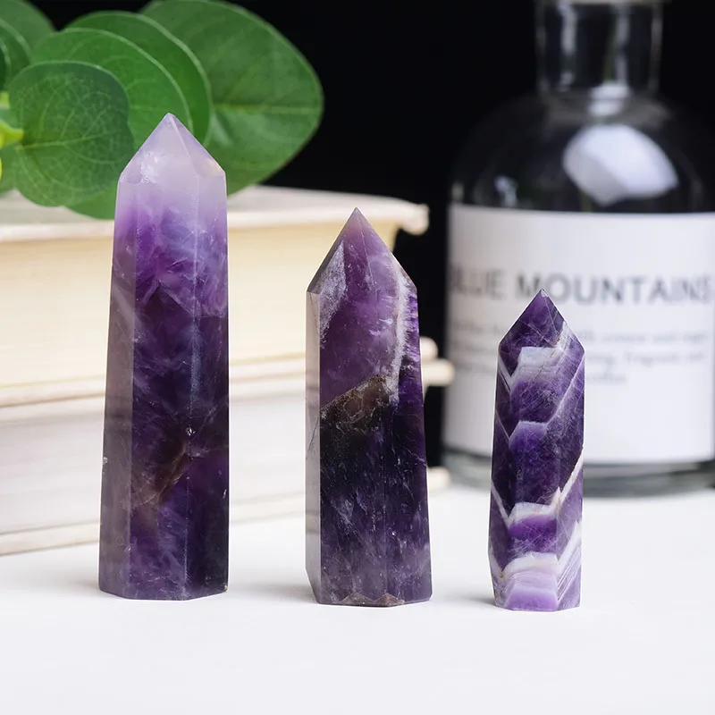 

Фиолетовый кристалл-обелиск