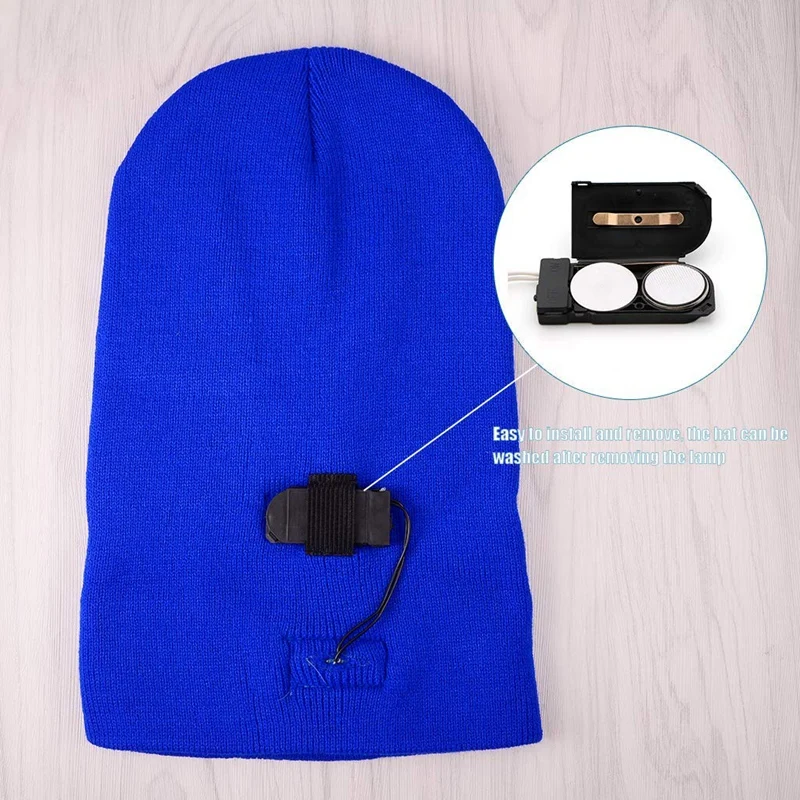 Зимний унисекс 5 светодиодный трикотажный светильник вспышка для охоты кемпинга