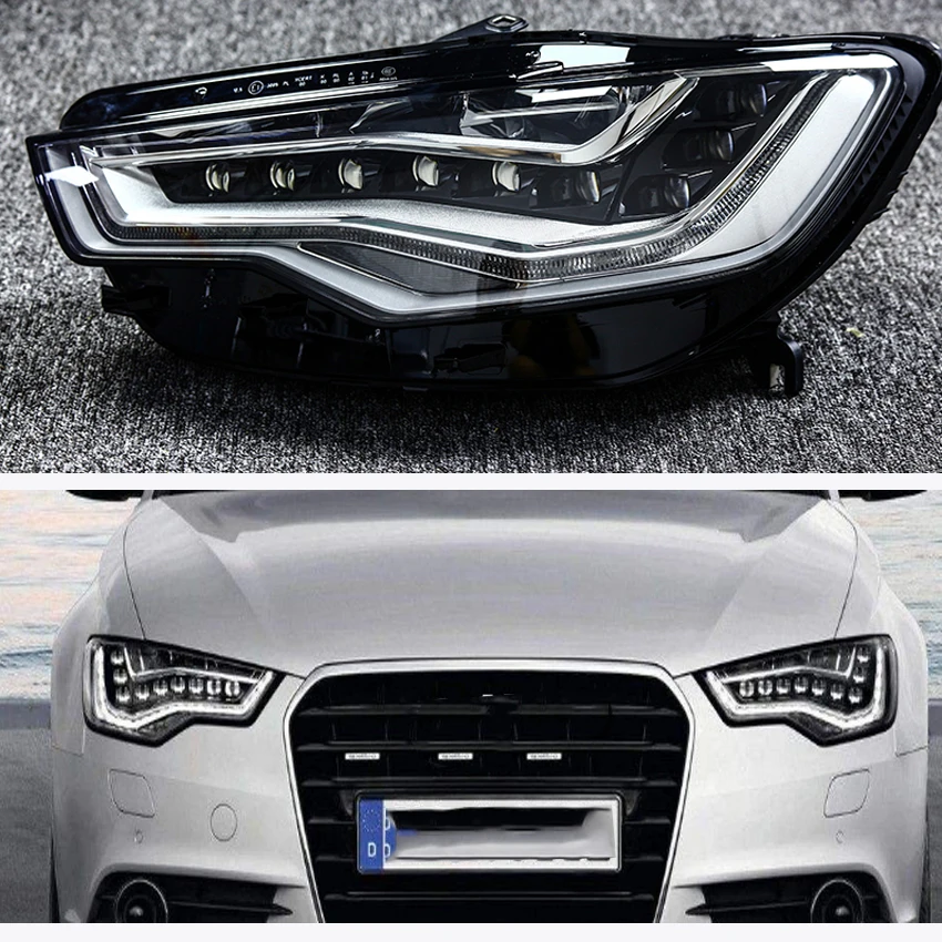 Абажур фары крышка объектива стеклянный светильник защиты A6L фар пластиковая