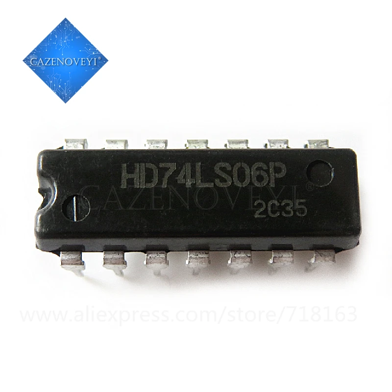 

10 шт./лот SN74LS06N HD74LS06P SN74LS06 74LS06N 74LS06 DIP-14 лет, в наличии