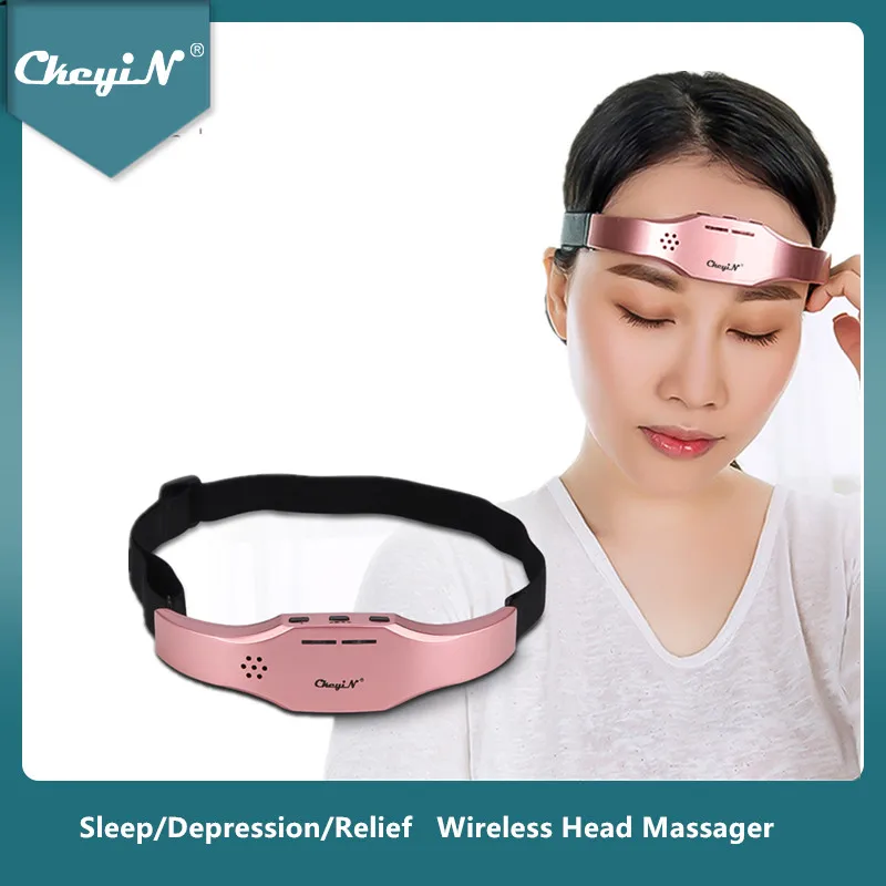 CkeyiN Электрический массажер для головы массаж кожи инструмент сна снятие стресса