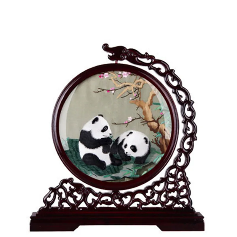 Китайский стиль на реке во время фестиваля Цинмин ручная вышивка гостиная