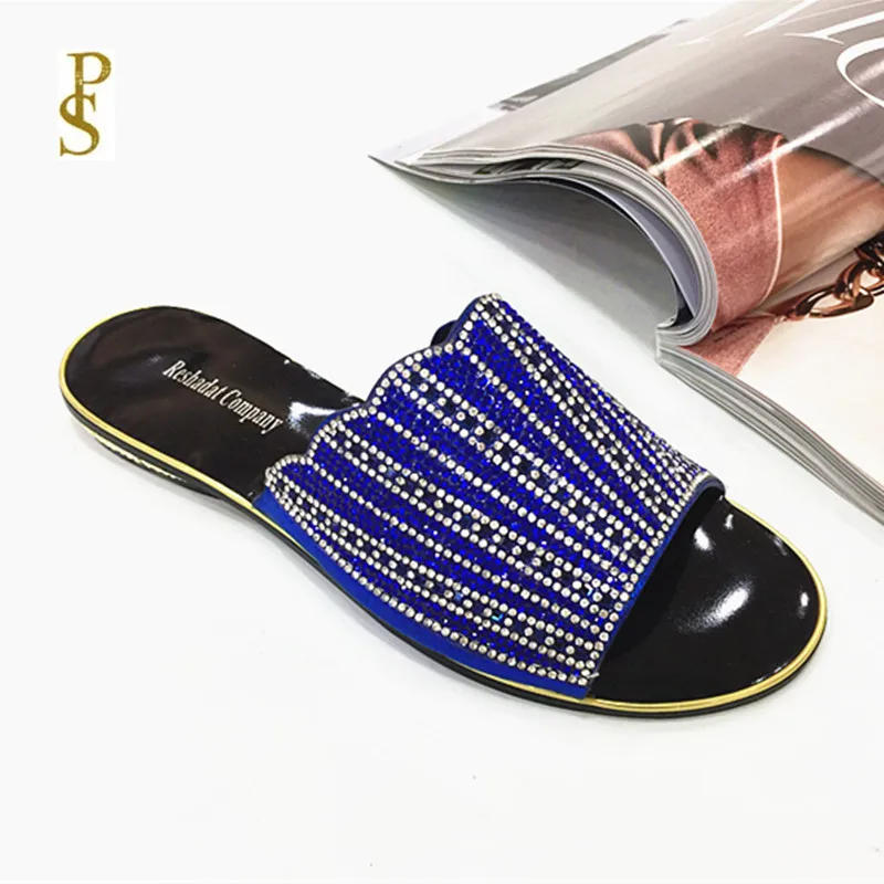 Обувь на плоской подошве с перфорацией женские шлепанцы Женская обувь в