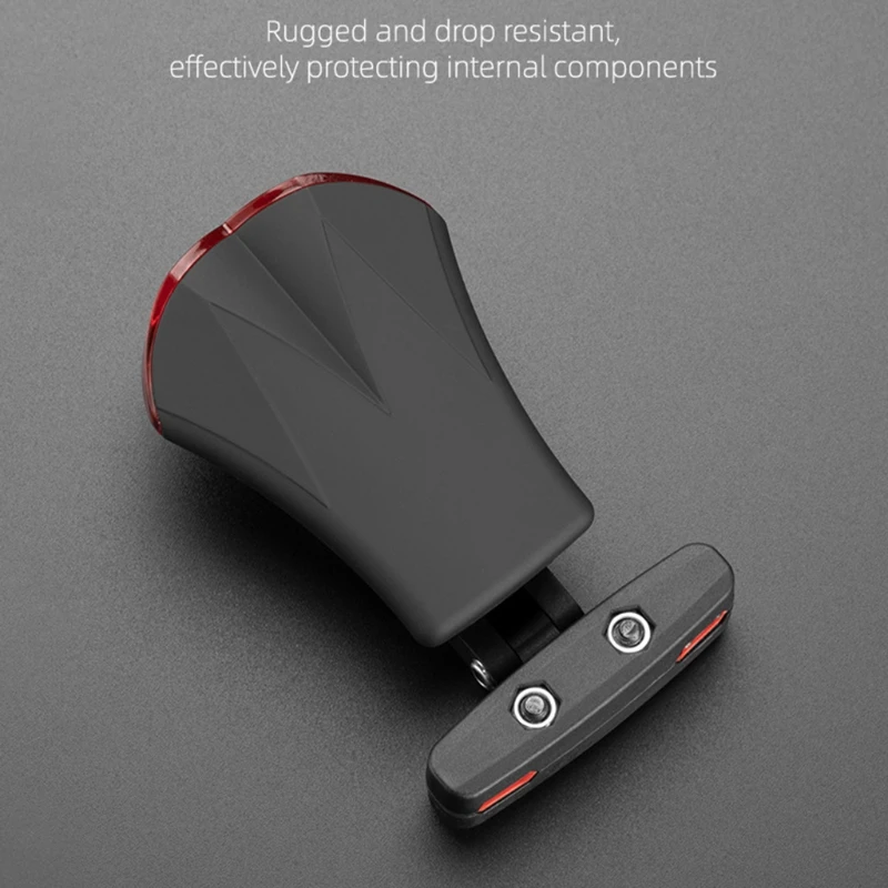

Bicycle Rear Light + Anti-theft Alarm USB Rechargeable Wireless Remote Control X3UA