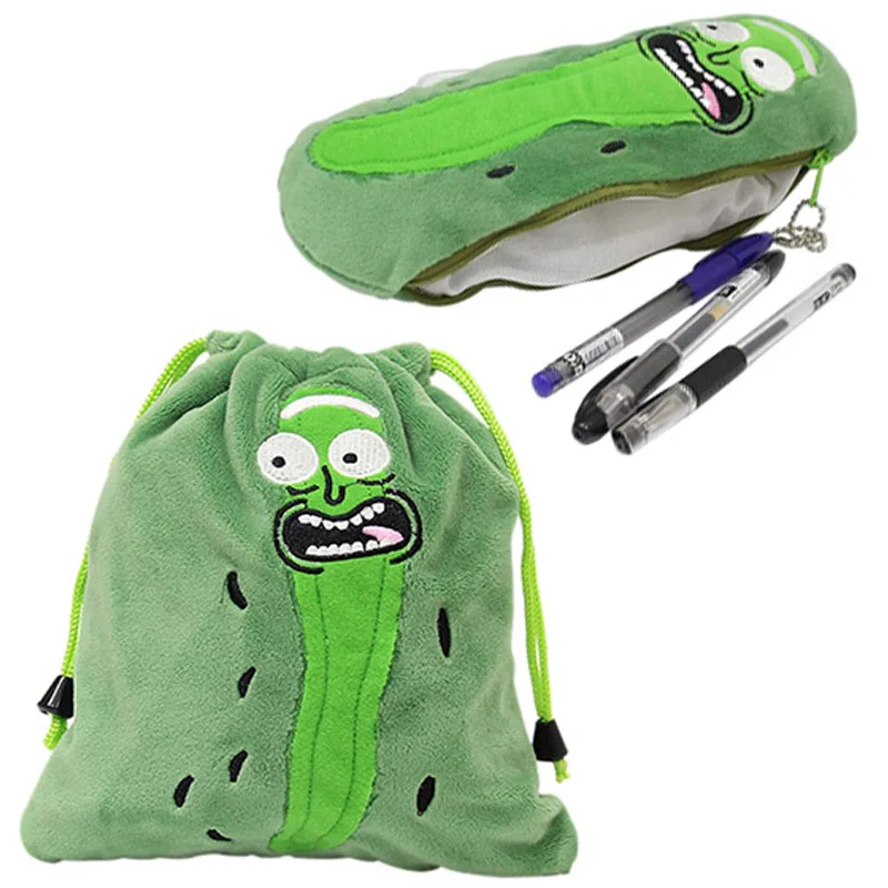 Канцелярская сумка 13 25 см чехол для карандаша мягкая ручек Рик игрушки детская