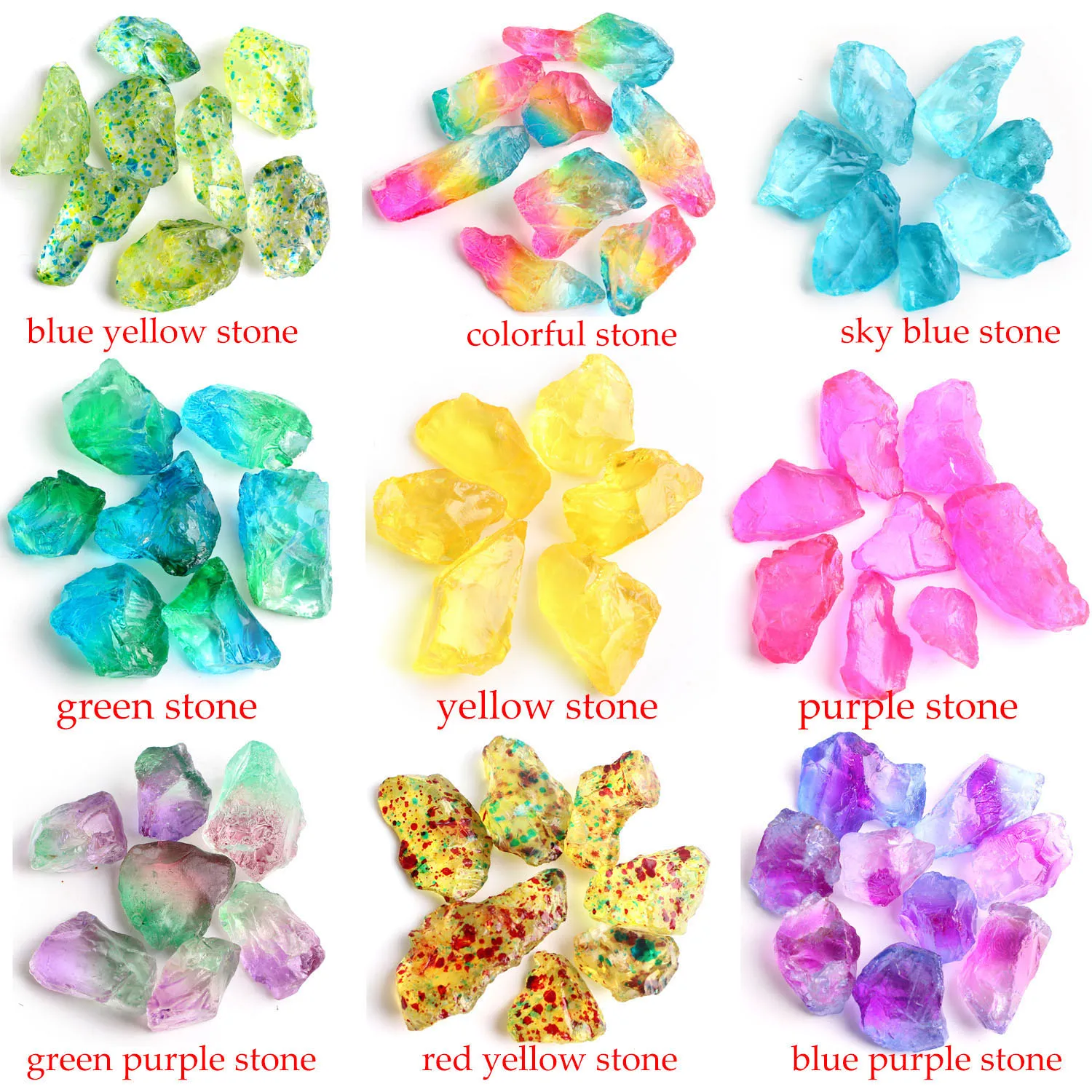 1 шт. чакра с гальваническим покрытием кварцевый кристалл красочный камень