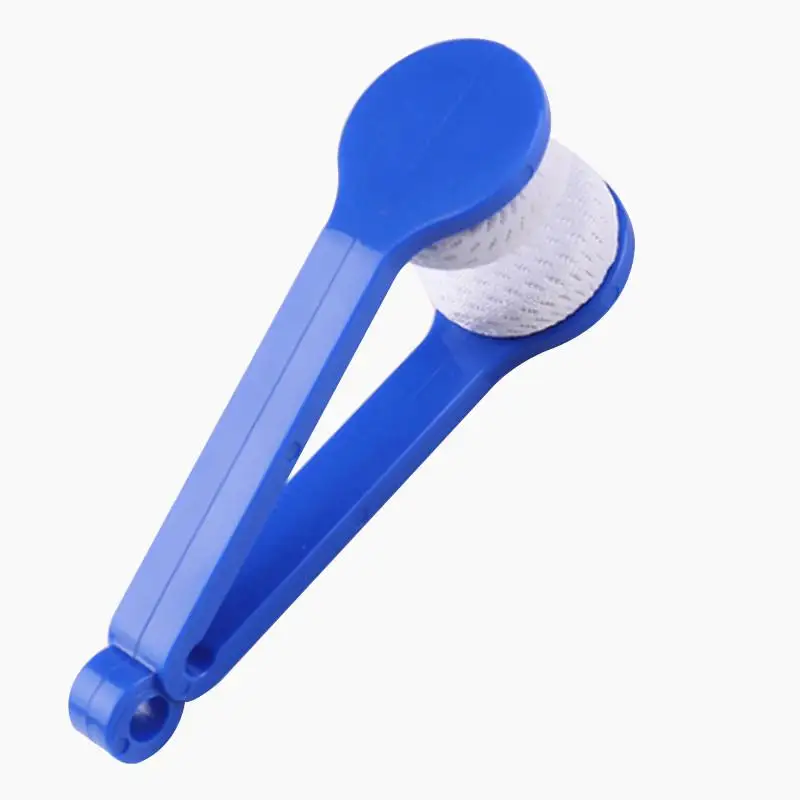 brush blue 1pcs Мини-средство для удаления ворса, инструменты для чистки белья, триммер для волос с шариком, ручная машинка для резки гранул, портативный эпилятор, триммер для одежды - Цвет: brush blue 1pcs
