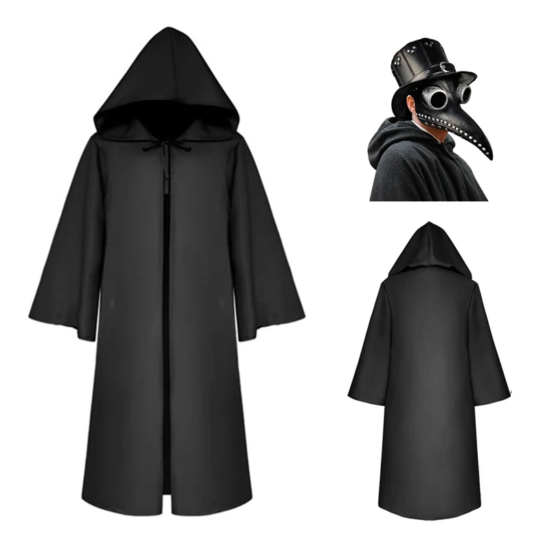 Костюм Чумного доктора Жнеца для взрослых и детей карнавальный костюм на