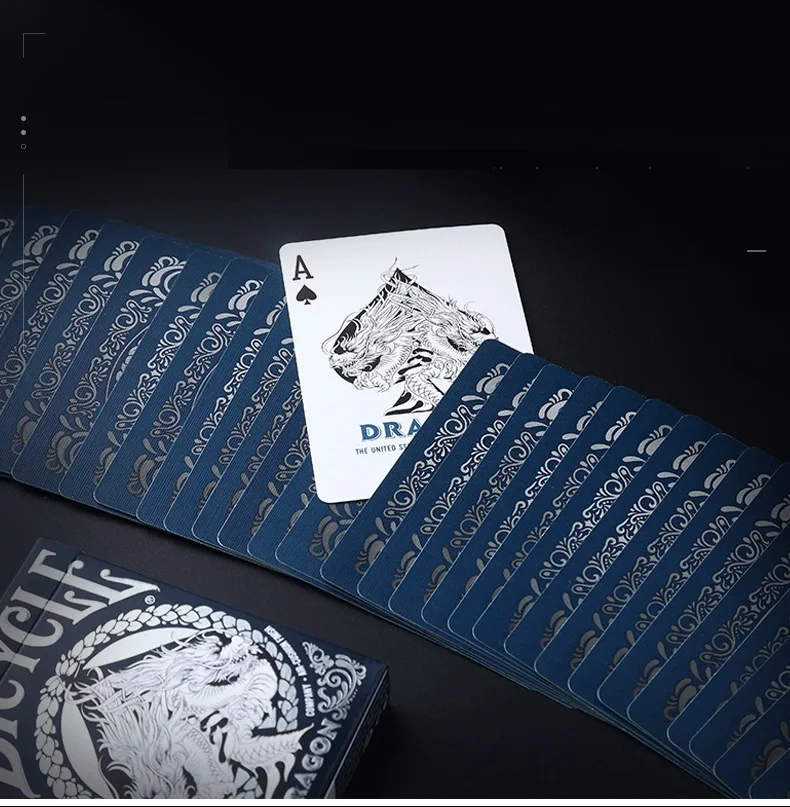 Велосипед Dragon Premium колода игральных карт размер покера USPCC ограниченная серия