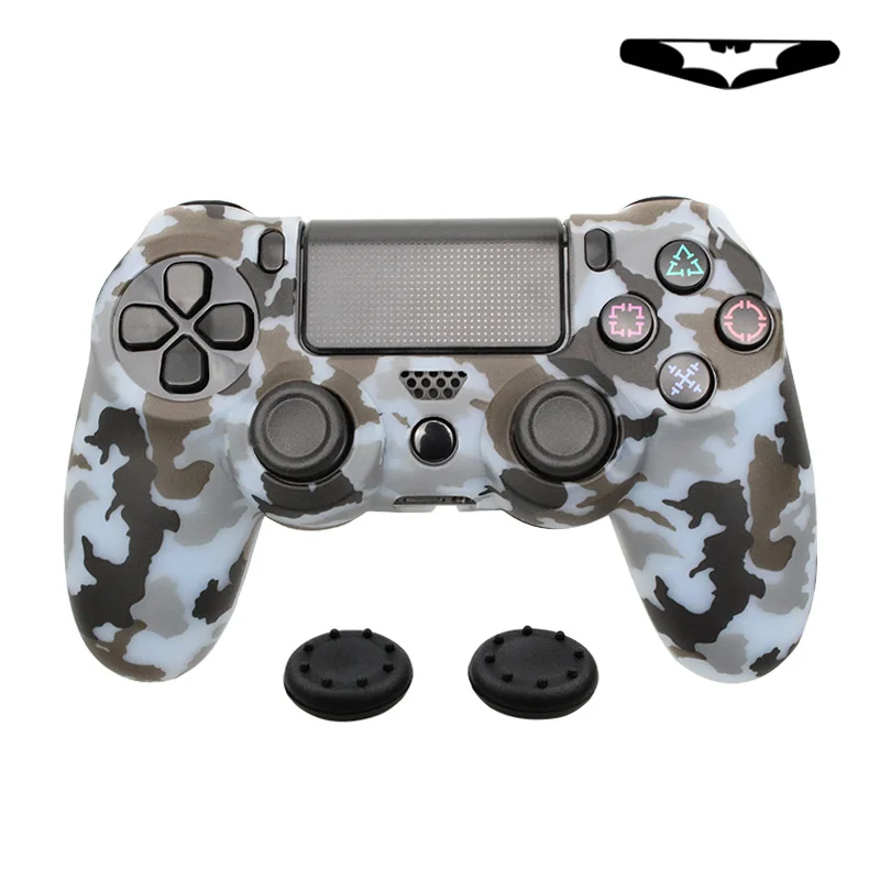 Для sony PS4 контроллер силиконовый чехол для PS4 геймпады джойстик с 2 джойстиками