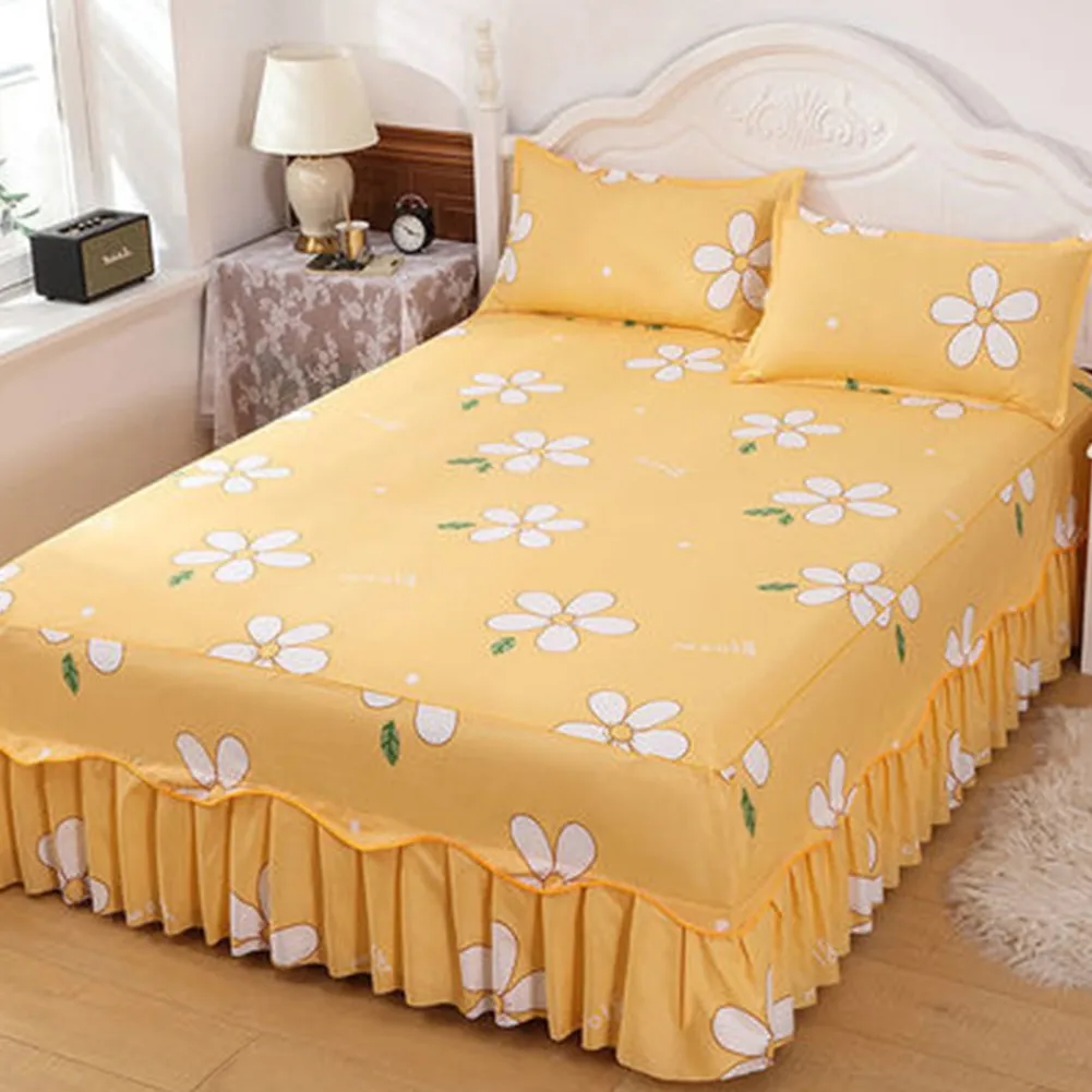 

Комплект постельного белья из хлопка с принтом, 200X220 см