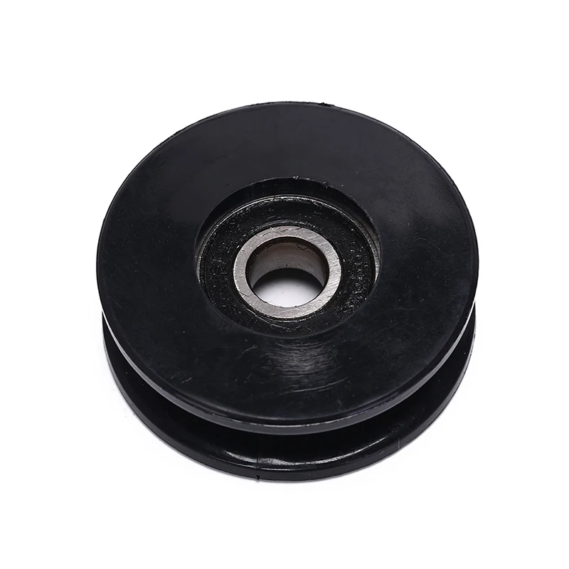 

50mm Black Bearing Pulley Wheel Cable Gym Equipment Fitness Room Family Fitness Outdoor Part Wearproof gym kit