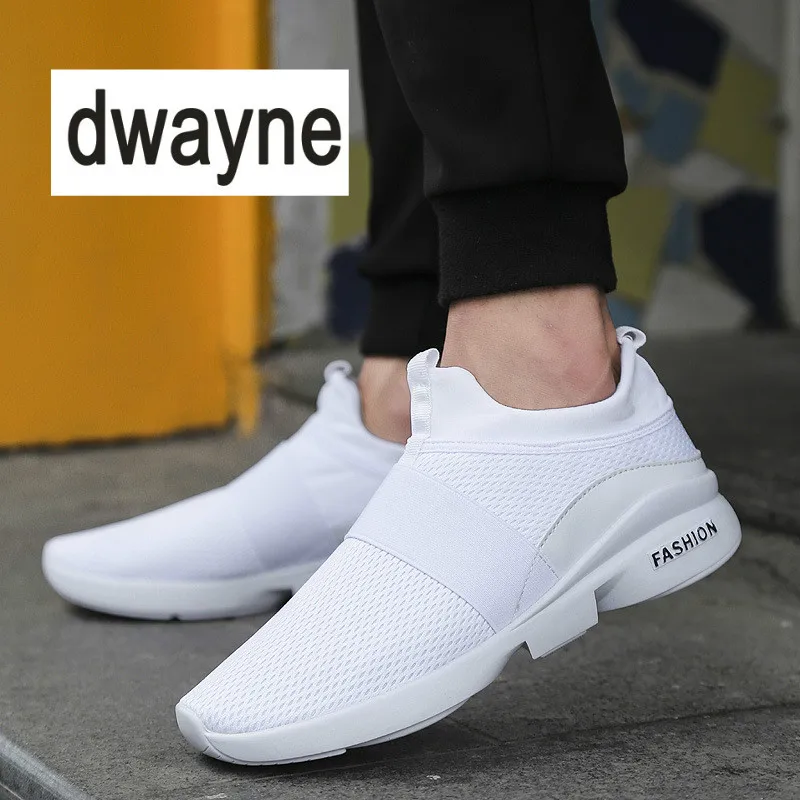 2018 горячая распродажа модные мужские лоферы из эластичной ткани Цвет черный