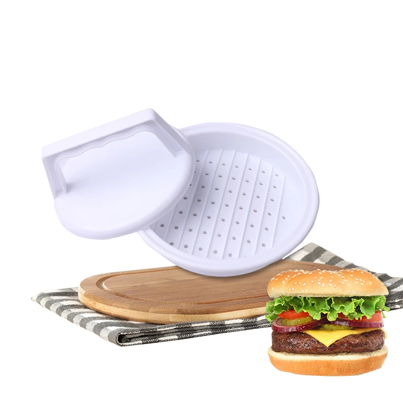 Пластиковый круглый гамбургер мясной пирог 1 набор ручная форма для