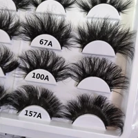 150100 pairs fluffy 6d 100 mink eyelashes bulk mix wholesale 25mm mink eyelash lashes extension hot style mink eyelash