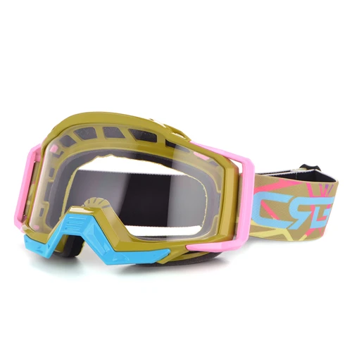 Model 14 JAER Брендовые очки для мотокросса ATV Casque мотоциклетные очки гоночные мото велосипедные солнцезащитные очки - Цвет: Model 14