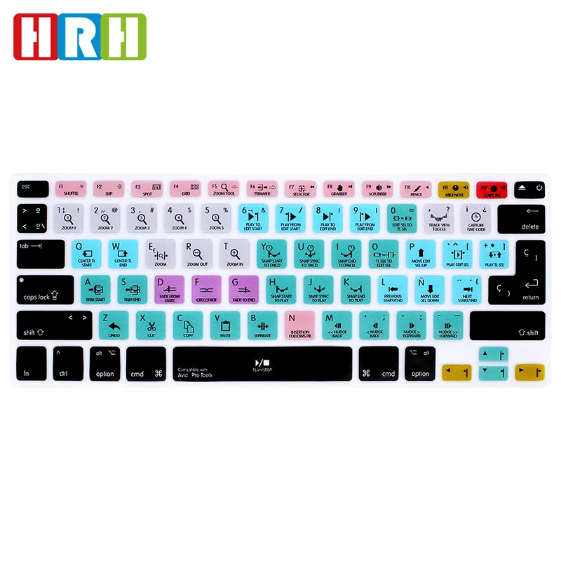Инструменты HRH Avid Pro функциональная Силиконовая накладка на клавиатуру с
