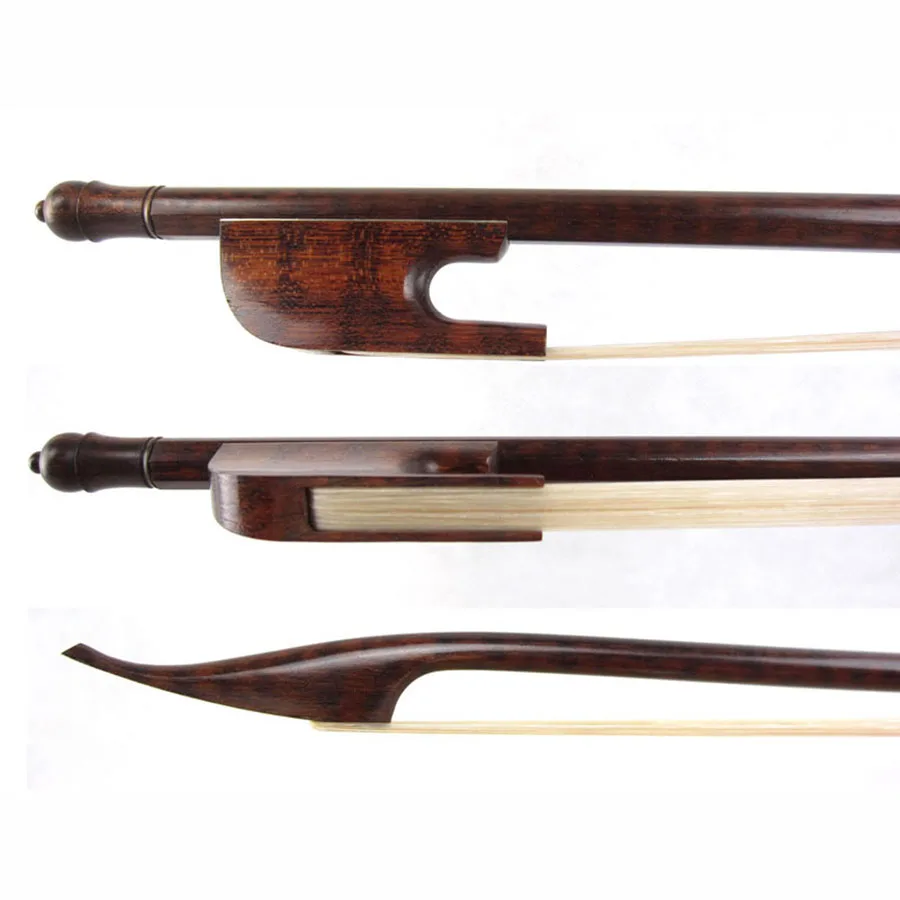 Бесплатная доставка! Традиционный лук для скрипки в стиле барокко Snakewood с тонким