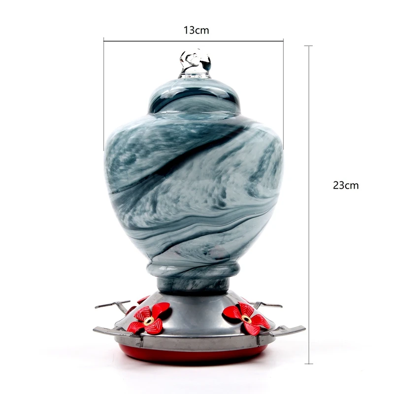 Кормушки для птиц на открытом воздухе кормушка стеклянная Высокая емкость Nectar