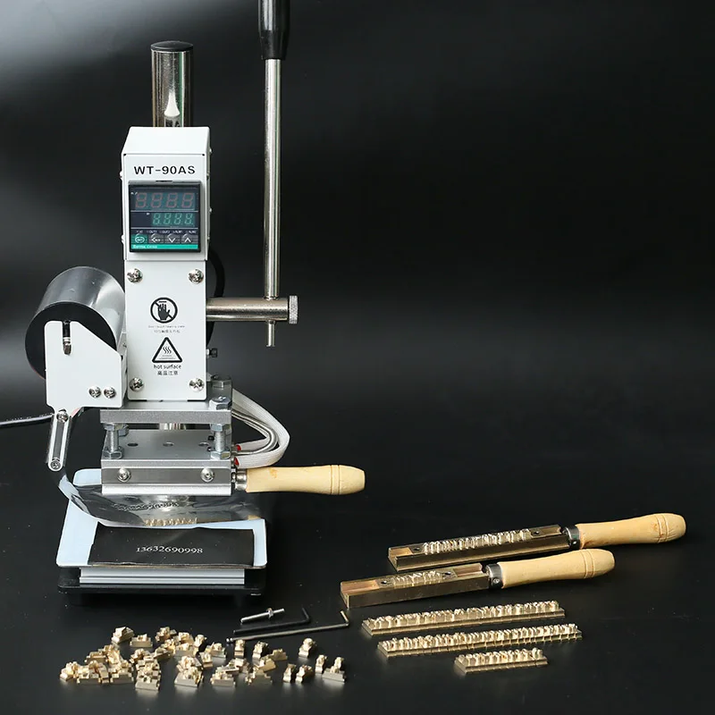 Многофункциональный цифровой штамп из фольги для горячего тиснения логотипа