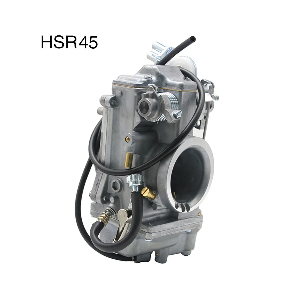 HSR45 ZSDTRP CARB Карбюратор Замена для Mikuni HSR TM45 45 мм легкий комплект карбюраторов для HARLEY MIKUNI EVO EVOLUTION двойная камера carby - Цвет: HSR45