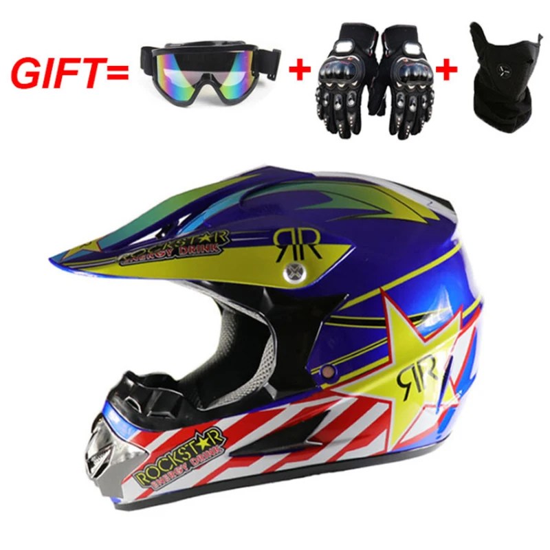 Гоночный шлем для мотокросса Профессиональный мотоциклетный детей и