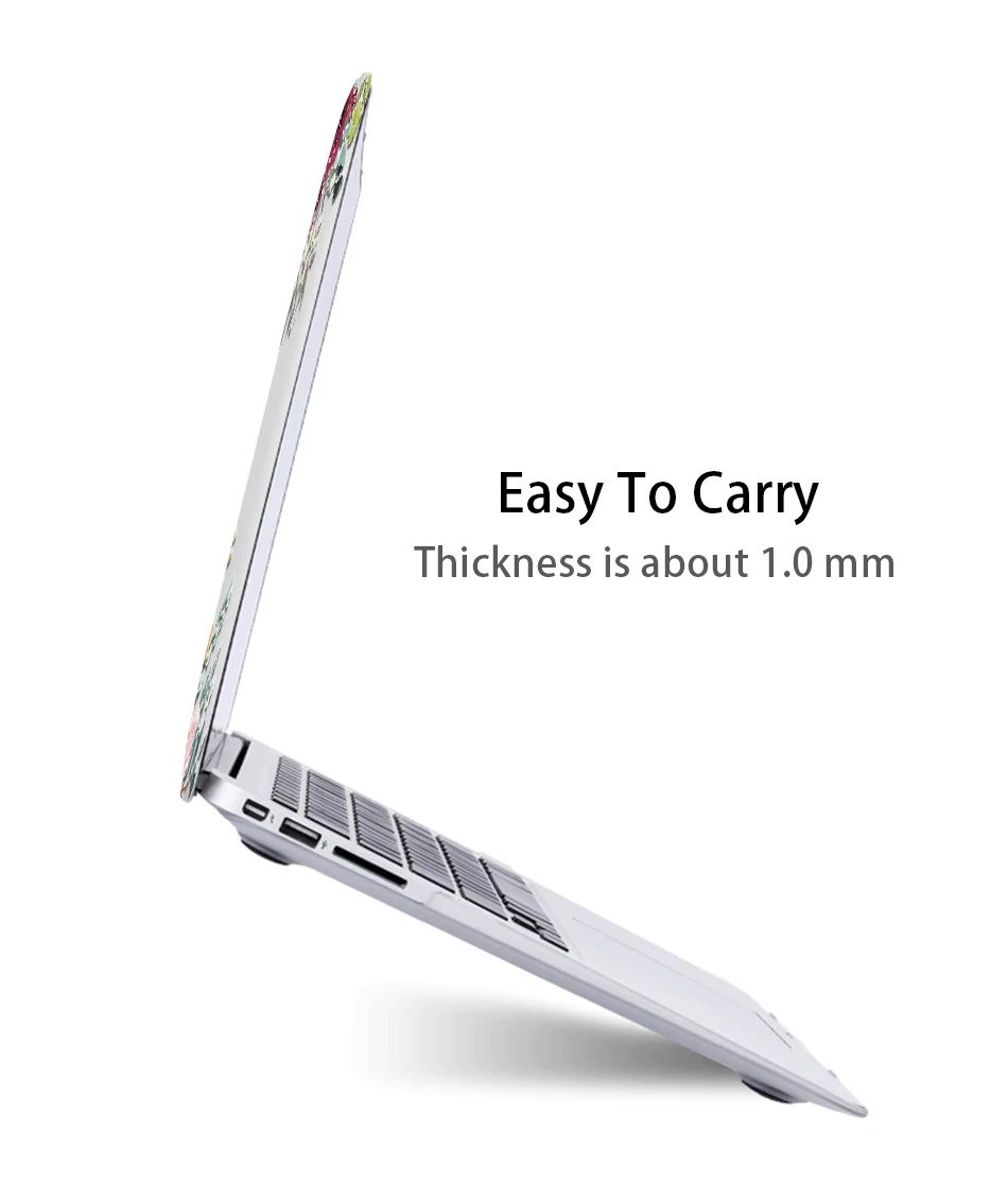 МТТ Акварель Цветы Crystal Case для Macbook Air 13 дюймов retina A1932 для apple macbook pro 13 15 Touch Bar A1989 A1990
