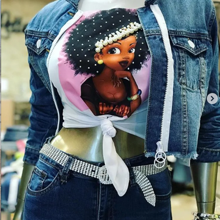 Женский джинсовый пояс элегантный винтажный с металлическими стразами юбка