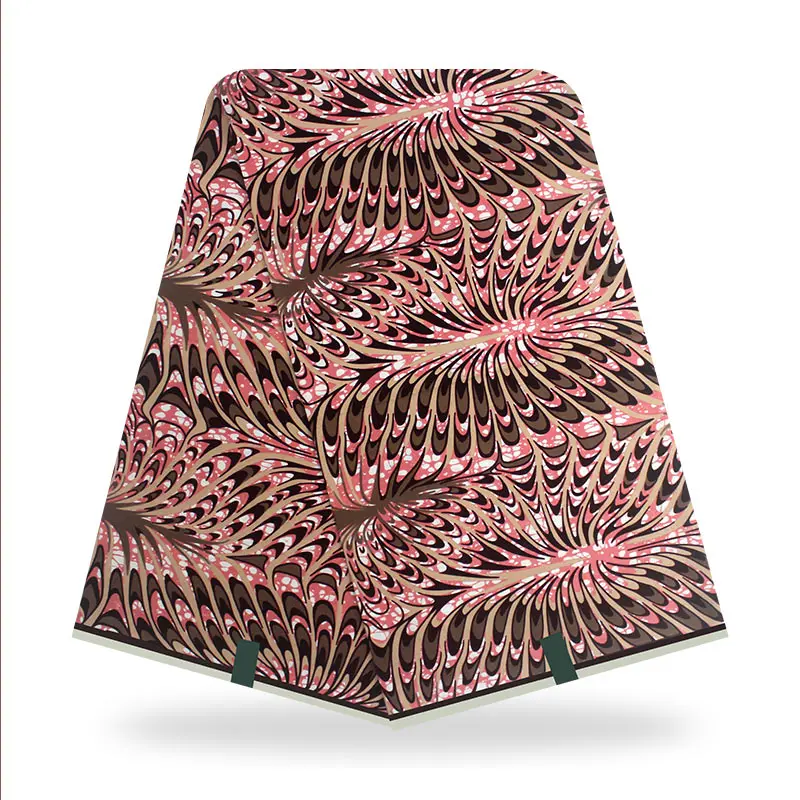 

Blesing High Quality african print fabric for wedding dress 2020 New 100% cotton tissue african fabric original wax fabric