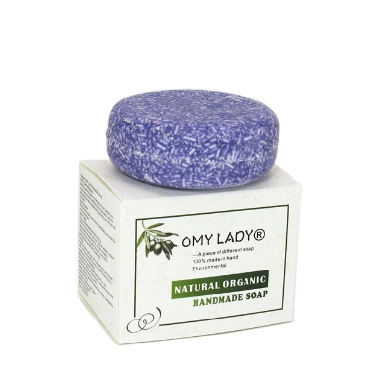 6 видов цветов Мыло для волос ручной работы контроль жирности защита от перхоти