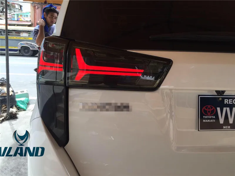 Светодиодные полосы задние лампы для Toyota Innova задний светильник