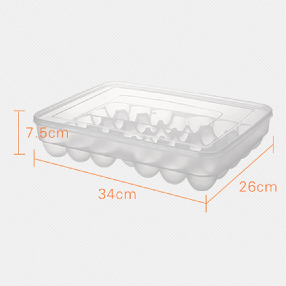 

Egg Holder Egg Storage Box For Refrigerator Eggs Tray Container Kitchen Storage Food Fresh Case Kitchen Organizer Kitchenware