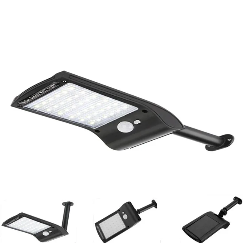 

Солярные наружные фонари 36 светодиодный супер яркие солнечные лампы движения Сенсор огни безопасности Беспроводной Водонепроницаемый гиб...