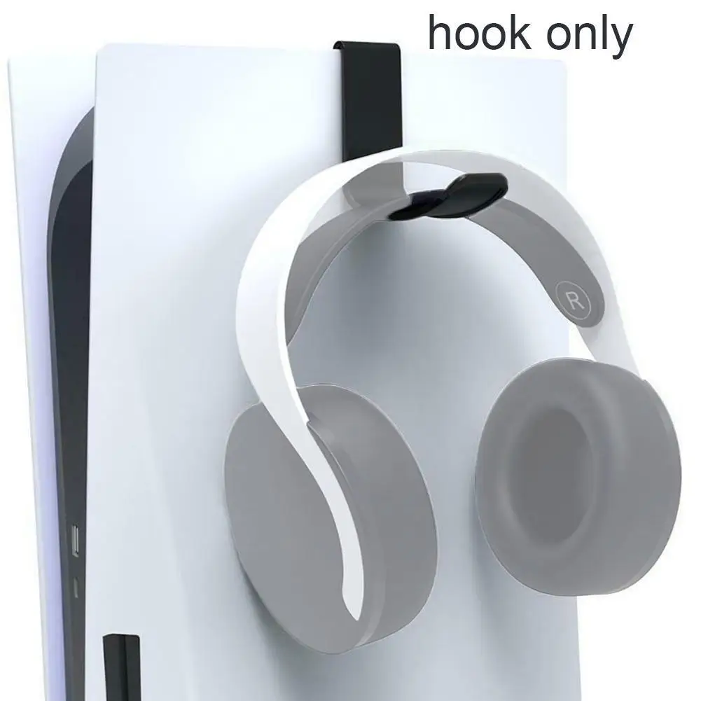 

For PS5 1pair Headphone Wall Mount Holder Bracket Hanger Storage Stand Host Headset Support for Playstation 5 Game Accessories