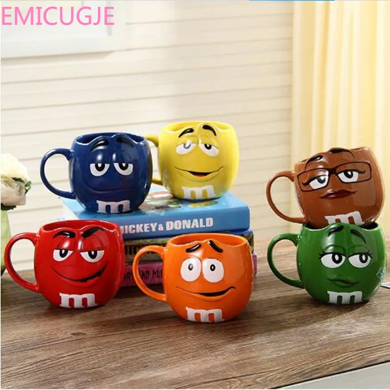 Чаша с блюдцем для воды чаша чая Oatmea инструмент милые M &amp M's MM кофейные и