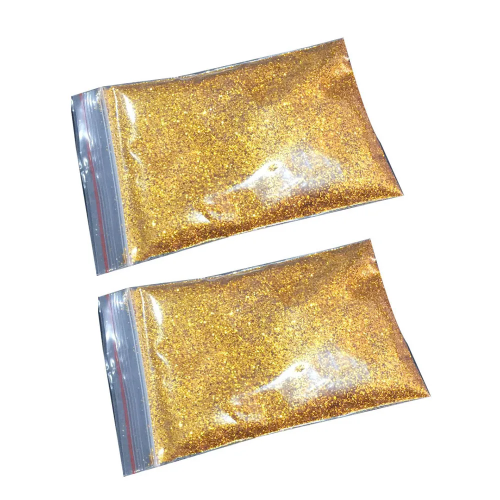 2 шт. 50 г блестящие золотые и серебряные крошечные блестки Креативный дизайн