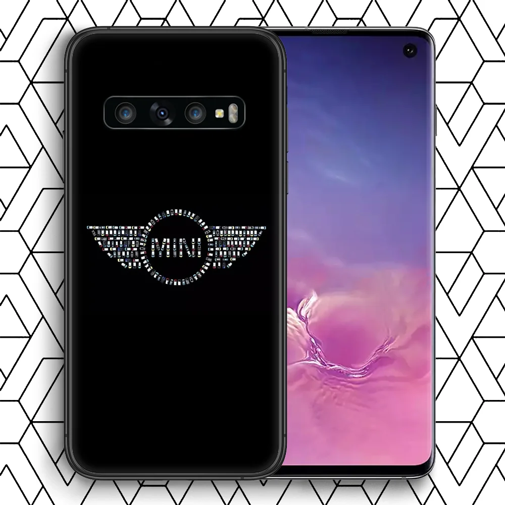 

Mini Cooper Sport Car Phone Case For Samsung Galaxy Note S 8 9 10 20 Plus E Lite Uitra black Waterproof Pretty Cover Trend Shell