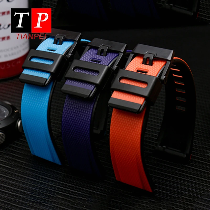 For Casio GA 2000 Watch Straps Waterproof Watch Bracelet Sport Wristwatch Silicone Rubber Band Watchband for Casio