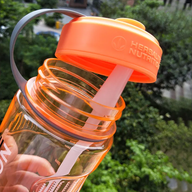 Herbalife питательная 24Fit 1000 мл 2000 молочный встряхиватель бутылка с соломой внутри