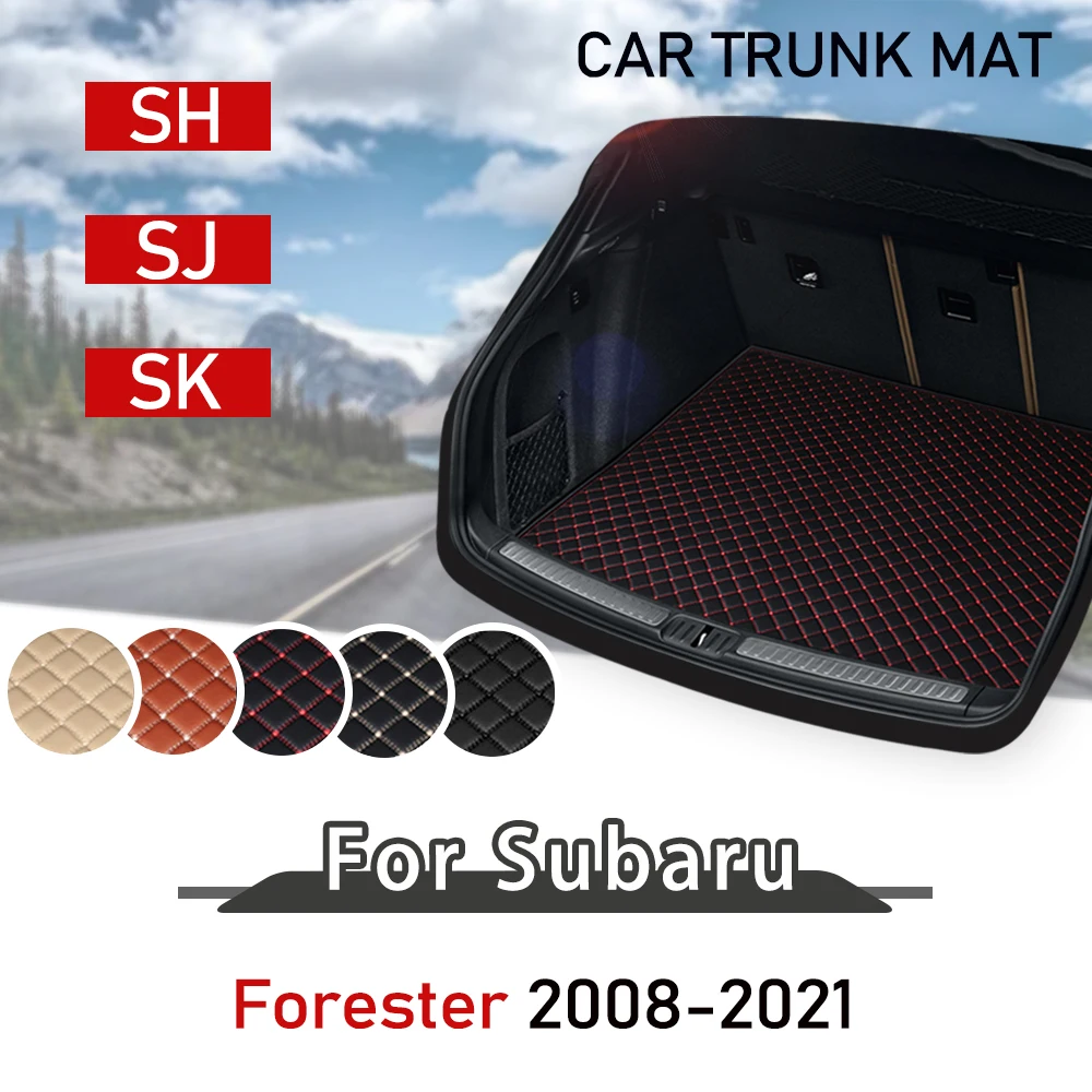 

Striker Mat Leather Car Trunk Mats for Subaru Forester 2008-2021 SH SJ SK The Trunk Mat Cargo Liner Boot Pad Car Accessories